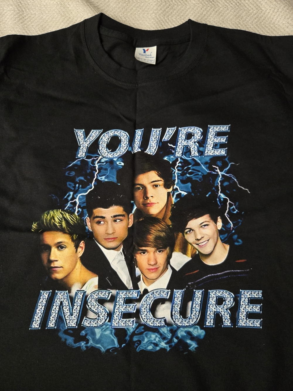 One Direction - "You're Insecure" Gag T-shirt